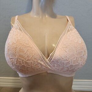 Knix Bra XXL Pink Wireless Lined Bralette